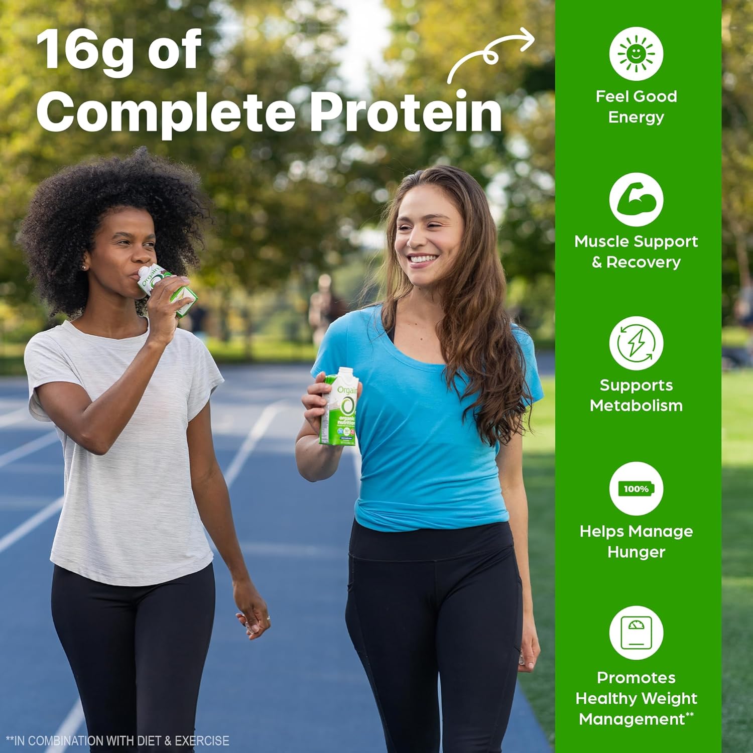 Orgain Organic Nutritional Shake, Creamy Chocolate Fudge - Meal Replacement, 16g Protein, 20 Vitamins & Minerals, Gluten & Soy Free, Kosher, Non-GMO, Packaging May Vary, 11 Fl Oz (Pack of 4) - Image 4