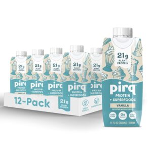 Pirq, 21g Dairy Free Protein Shake,...