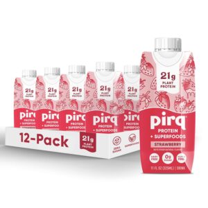 Pirq Plant Based Protein Shake, 21g...