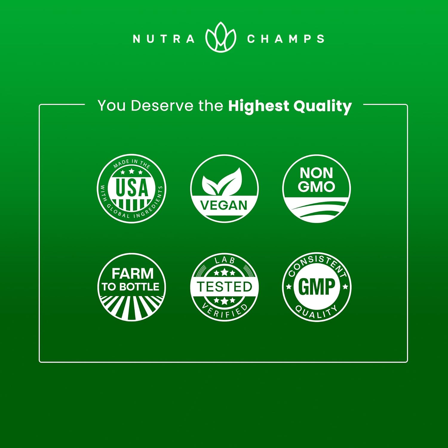NutraChamps Super Greens Powder Premium Superfood | 20+ Organic Green Veggie Whole Foods | Alfalfa, Spirulina, Chlorella & More | Antioxidant, Digestive Enzyme & Probiotic Blends | Unflavored | 60 SVG - Image 8