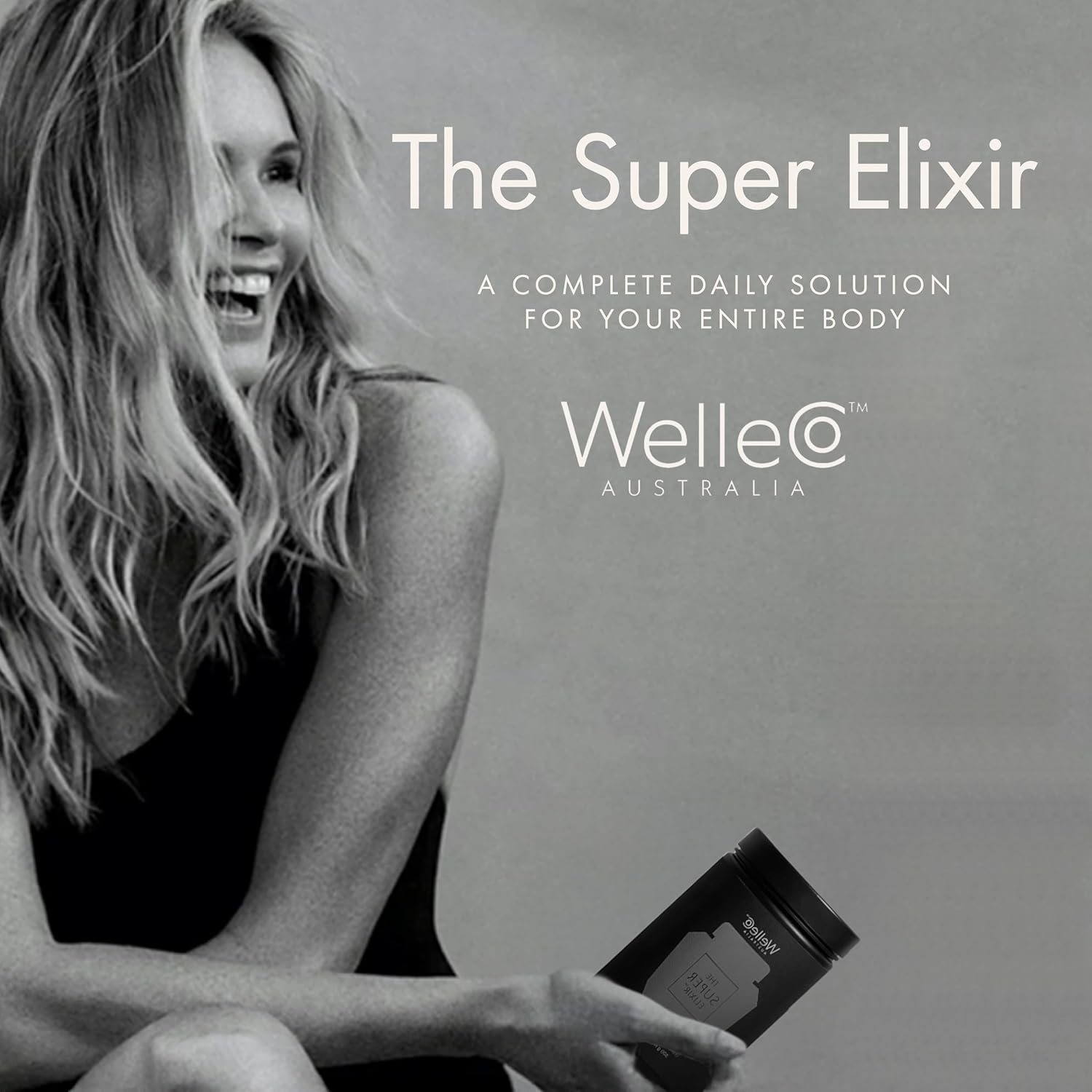 WelleCo The Super Elixir Daily Greens Powder, Probiotic Drink Mix with Whole Foods, Gluten Free, Vegan Gut Health Powder, Energy, Immunity, Healthy Skin, Hair & Nails (Jar, Blood Orange) - Image 9