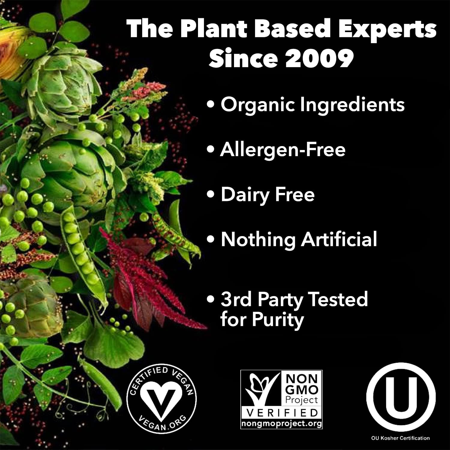 PlantFusion Complete Vegan Protein Powder - Plant Based Protein Powder with BCAAs, Digestive Enzymes and Pea Protein - Keto, Gluten Free, Soy Free, Non-Dairy, No Sugar, Non-GMO - Chocolate 1lb - Image 5