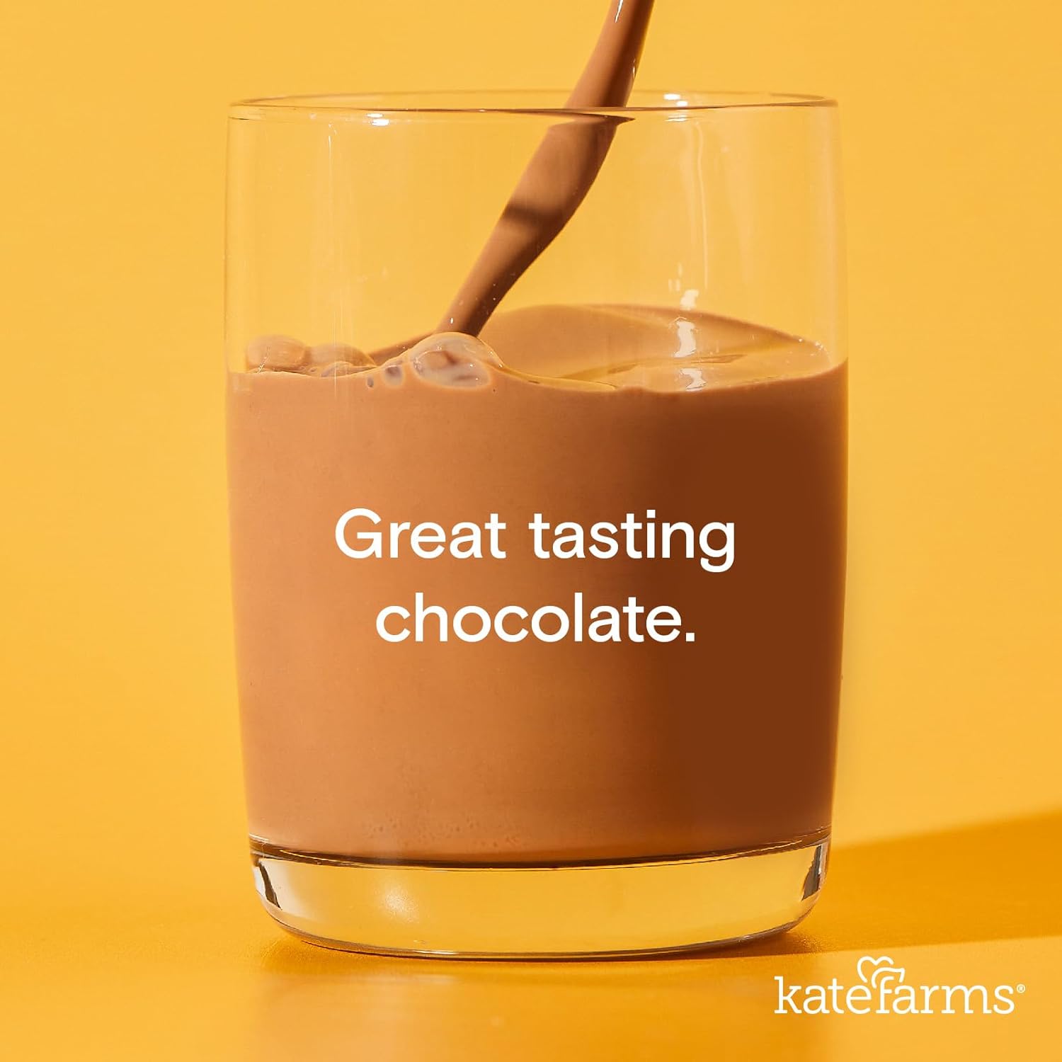 KATE FARMS Organic 1.4 High Calorie Nutrition Shake, Chocolate, 20g Protein, 27 Vitamins and Minerals, Meal Replacement, 11 oz (12 Pack) - Image 3
