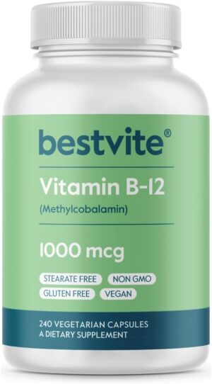 BESTVITE Vitamin B12 (Methylcobalam...