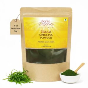 Darsa Organics Spirulina Powder 4 o...