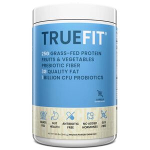 TrueFit High Fiber Protein Powder, ...