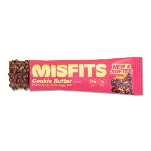 Misfits High Protein Bar, Cookie Bu...