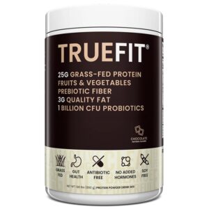 TrueFit High Fiber Protein Powder, ...