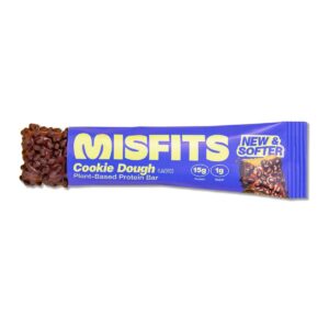 Misfits High Protein Bar, Cookie Do...