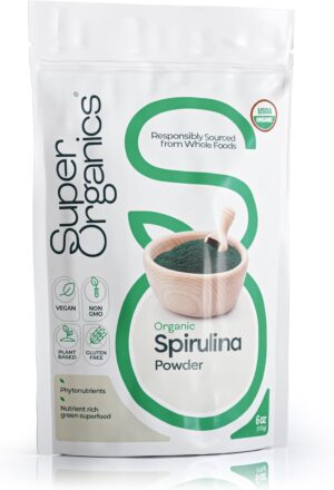 Super Organics Spirulina Powder Org...