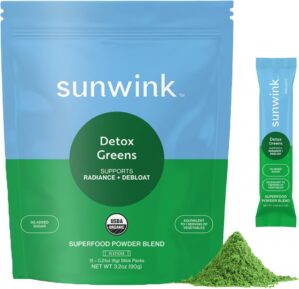 Sunwink – Detox Greens Powder...