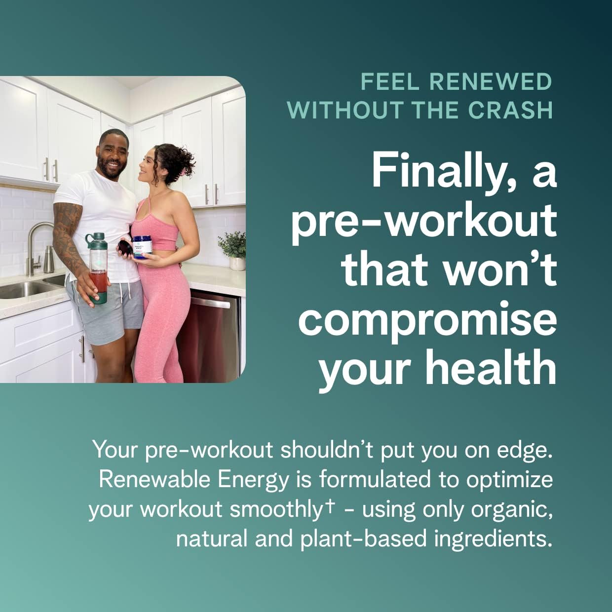 Ora Organic Pre Workout Powder for Men and Women Berry Beet Flavor- Vegan Certified Organic, Soy-Free, Dairy-Free, Gluten-Free- Provides Jitter-Free Energy Boost for Women & Men, 20 Servings - Image 8
