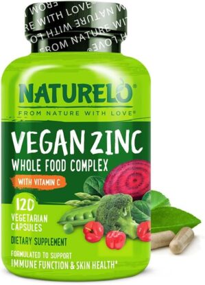 NATURELO Vegan Zinc Immune Support ...