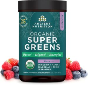 Ancient Nutrition SuperGreens Powde...