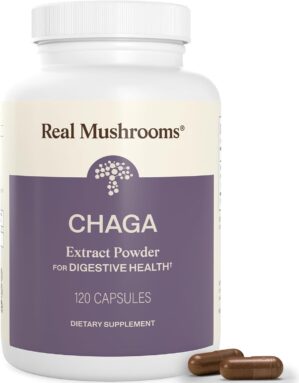 Real Mushrooms Chaga Mushroom Capsu...