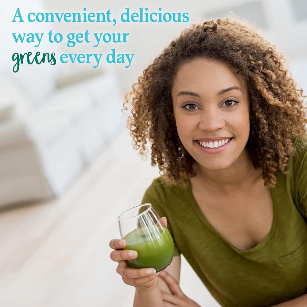 Garden of Life Perfect Food Super Green Formula - 60 Servings, 45 Superfoods, Greens, Fruit & Veggie Juice Superfood Powder Supplement, Probiotics & Organic Spirulina for Digestion & Immune Health - Image 3