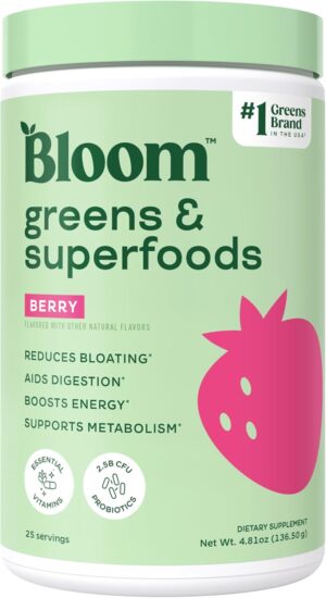Bloom Nutrition Superfood Greens Po...