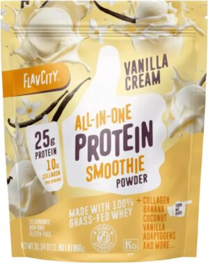 FlavCity Vanilla Protein Shake Powd...