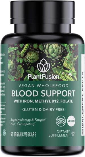 PlantFusion Vegan Iron Supplement f...