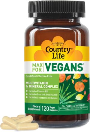 Country Life Max for Vegans –...