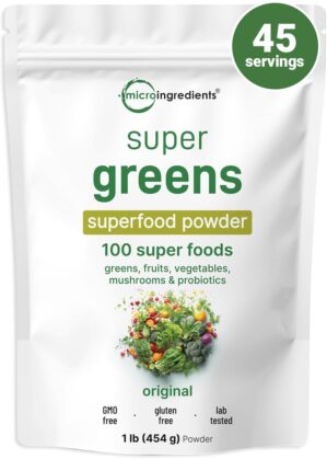 Micro Ingredients Super Greens Powd...