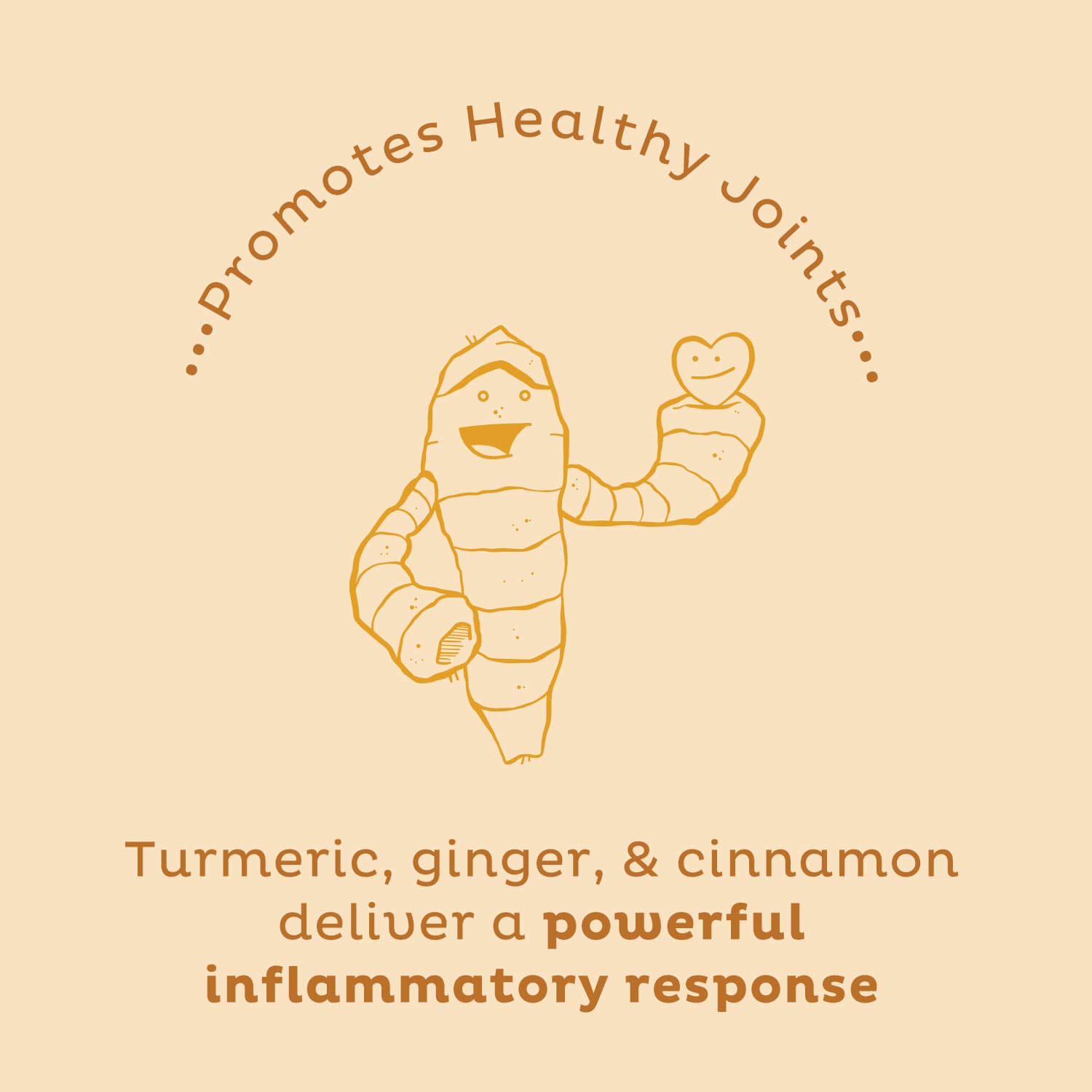 KOS Golden Mylk with Tumeric and Ginger, Organic Superfood Latte Powder, Adaptogen Mushroom Blend - Coffee Creamer, Dessert & Smoothie - Caffeine Free, Vegan, Dairy-Free, Gingerbread Chai, 28 Servings - Image 6