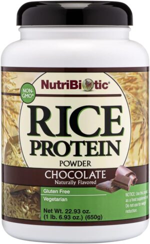 NutriBiotic Chocolate Rice Protein,...