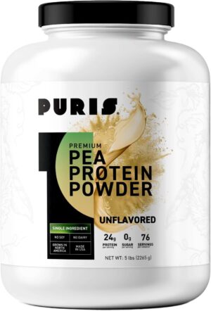 PURIS Pea Protein Powder – Plant-...