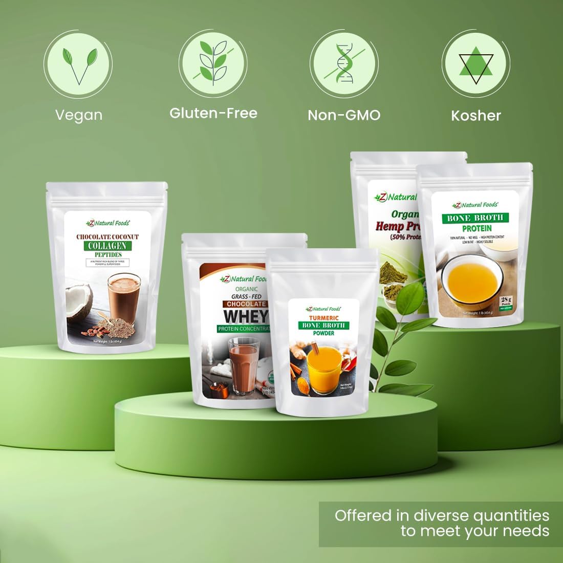 Organic Hemp Protein Powder - Unflavored Unsweetened - Plant Based Superfood for Smoothies, Shakes, Meal Replacement, Snacks Recipes - Raw, Vegan, Non GMO, Gluten Free - Bulk 5 lb Size - Image 5