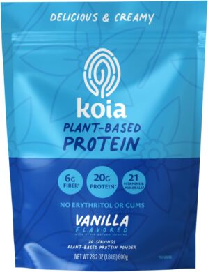 Koia Plant Based Protein Powder, Va...