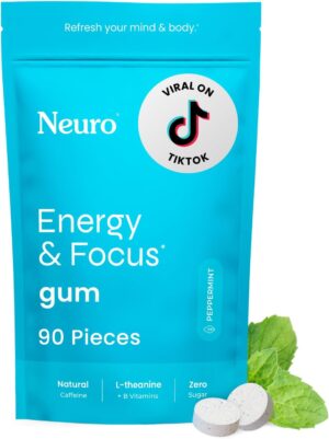 Neuro Energy & Focus Gum ̵...