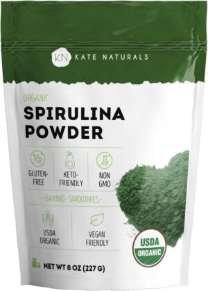 Kate Naturals Organic Spirulina Pow...
