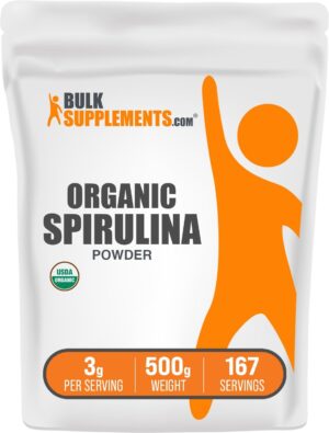 BulkSupplements.com Organic Spiruli...