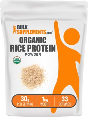 BulkSupplements.com Organic Rice Pr...