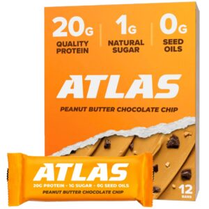 Atlas Real Food Protein Bar – 20g...