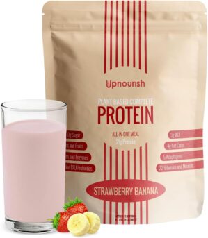 UpNourish Strawberry Banana Vegan P...