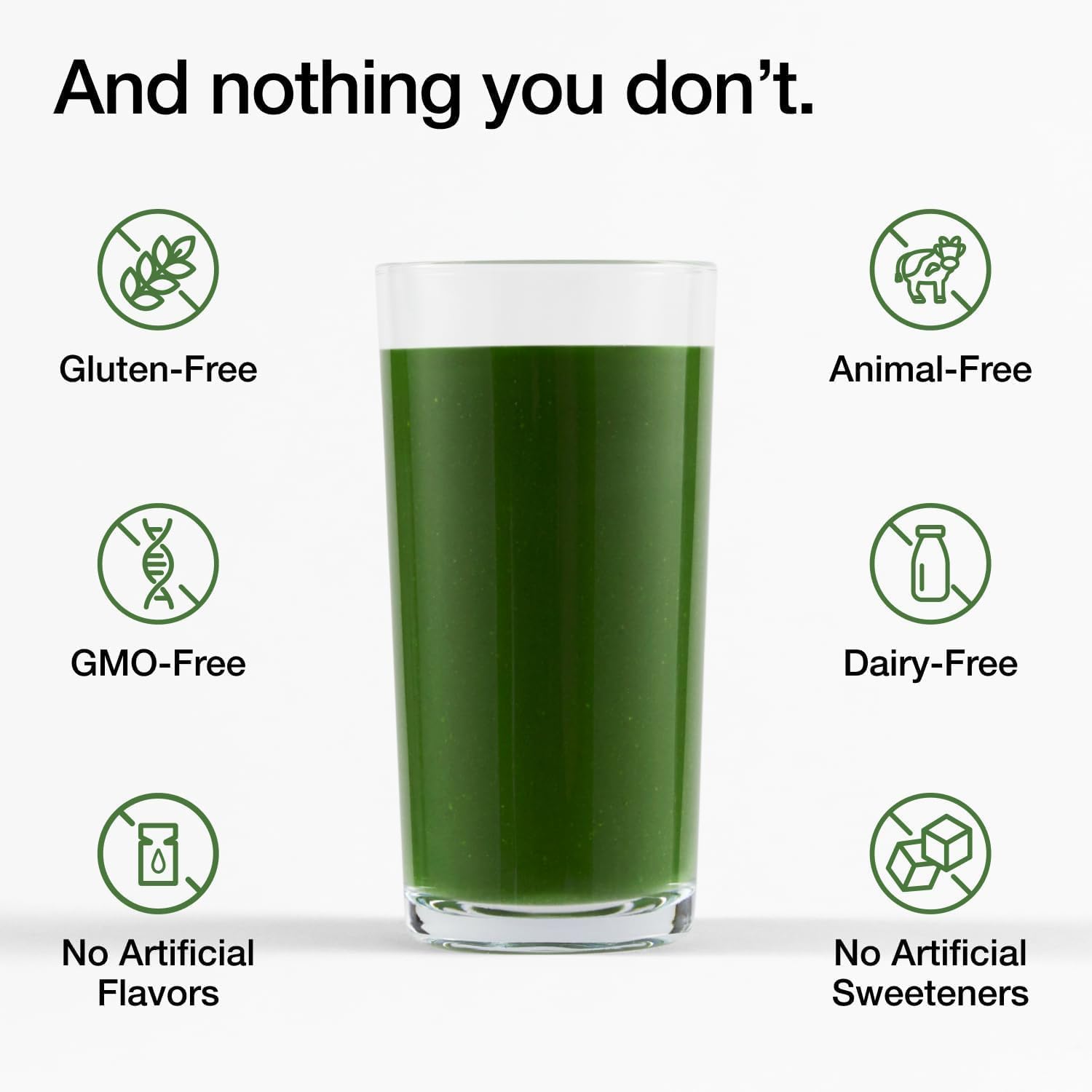 Huel Daily Greens Single Serve | Superfood Greens Powder | 91 Vitamins, Minerals, and Wholefood-Sourced Ingredients | Adaptogens, Antioxidants, Gut-Friendly Probiotics | 12 Pack - Image 5