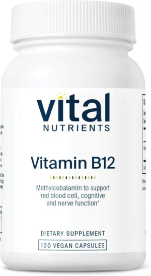 Vital Nutrients Vitamin B12 1000mcg...