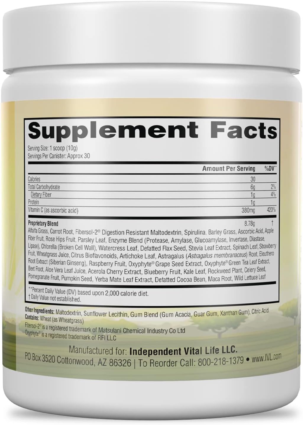 IVL - All Day Energy Greens - Supplement Powder Mix Drink, Greens Powder Superfood - Super Greens Blend for Optimal Nutrition, Energy & Digestion, Green Juice Superfood Boost - Image 3