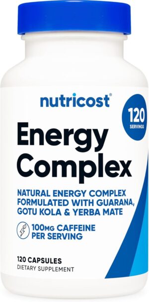 Nutricost Natural Energy Pills Comp...