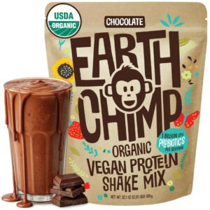 EarthChimp Organic Vegan Protein Po...