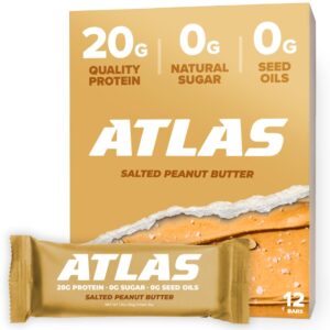Atlas Real Food Protein Bar – 20g...