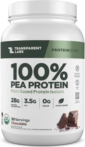 Transparent Labs 100% Pea Protein P...