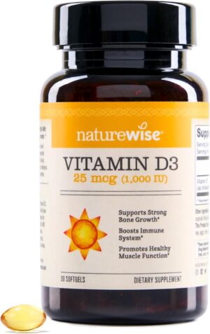 NatureWise Vitamin D3 1000iu (25 mc...