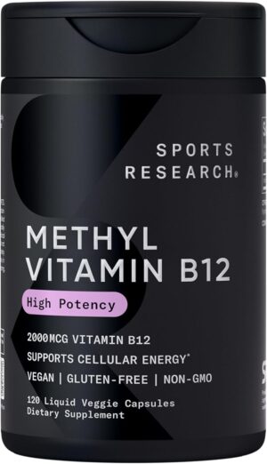 Sports Research® Vitamin B12 as Me...