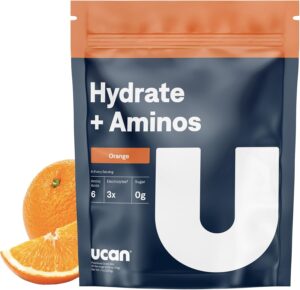 UCAN Hydrate + Aminos, Orange 20 Se...