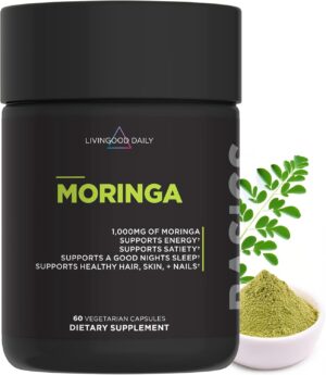 Livingood Daily Moringa Capsules, M...