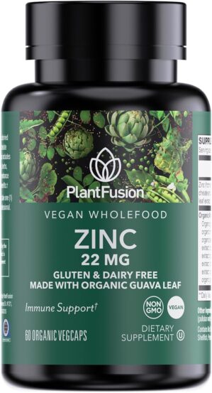 PlantFusion Vegan Zinc Supplements ...