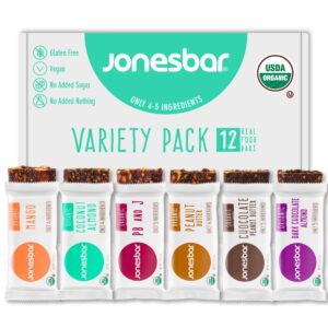 JONESBAR Organic Plant Based Protei...