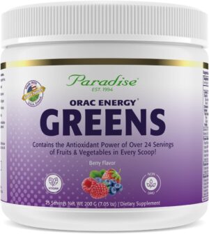 Paradise Herbs ORAC Energy Greens, ...